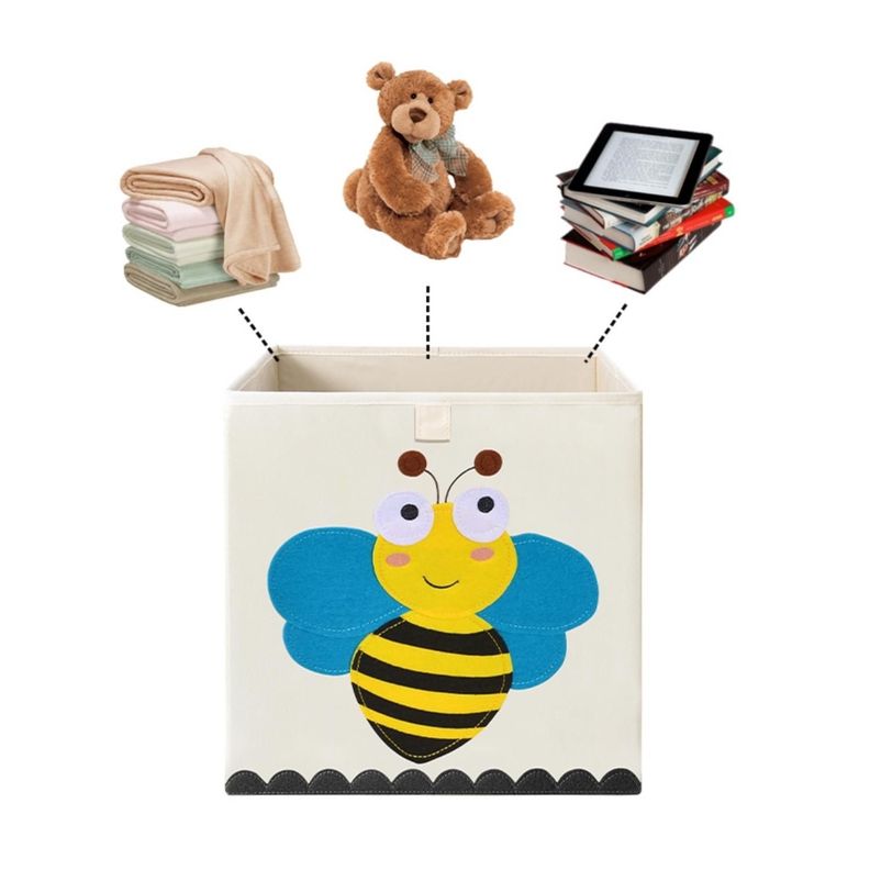 Caja Organizadora Juguetes Ropa Infantil Abeja-3