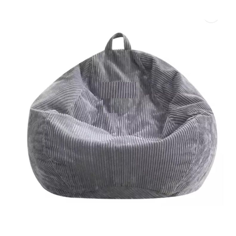 Puff Pera Cotele 90x110 Cm Gris-0