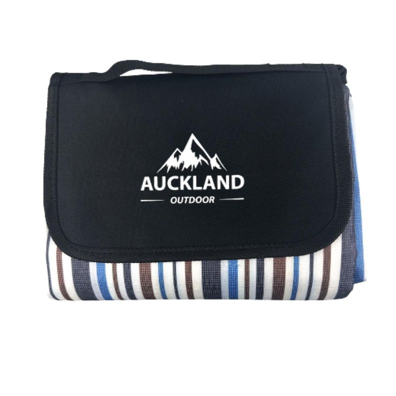 Manta Picnic Impermeable Linea Azul 150 x 180 cm-0