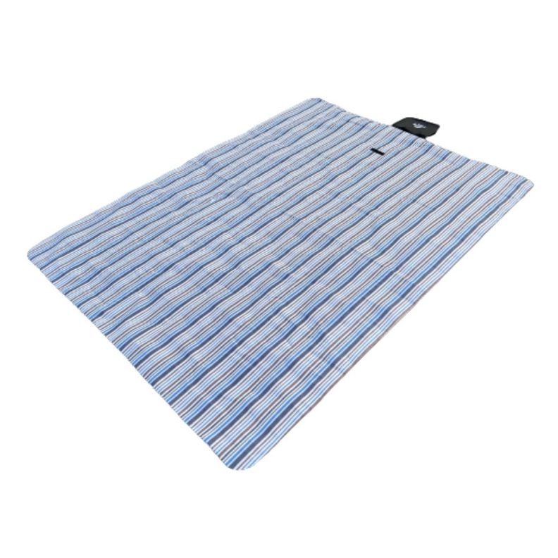 Manta Picnic Impermeable Linea Azul 150 x 180 cm-2