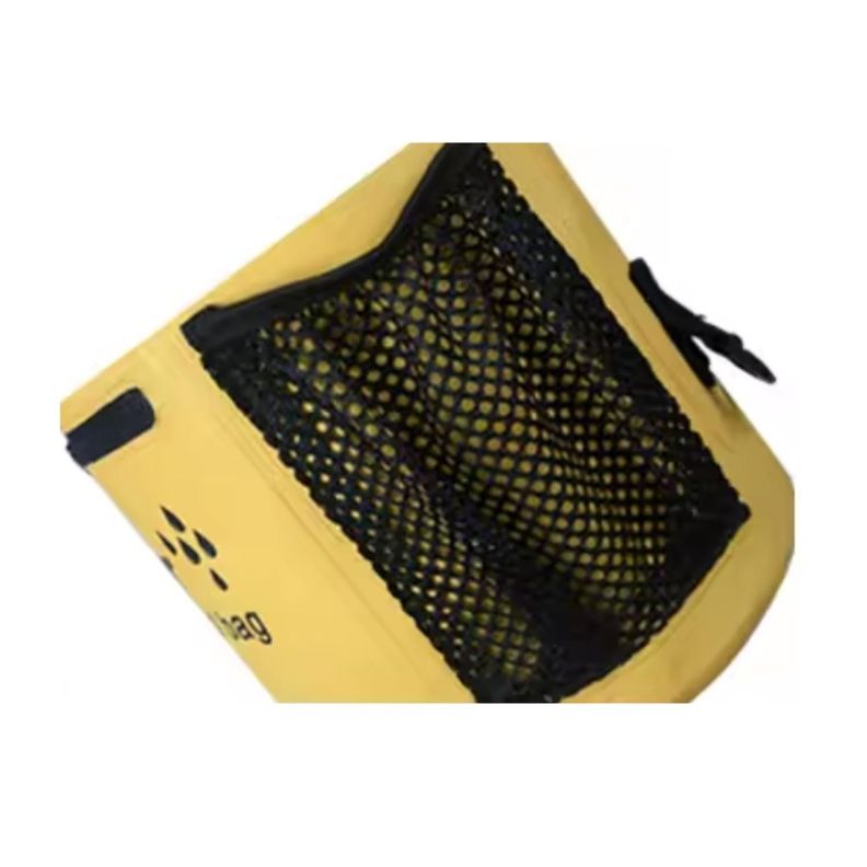 Mochila Seca Impermeable. 25 L. Waterproof. Amarillo-2