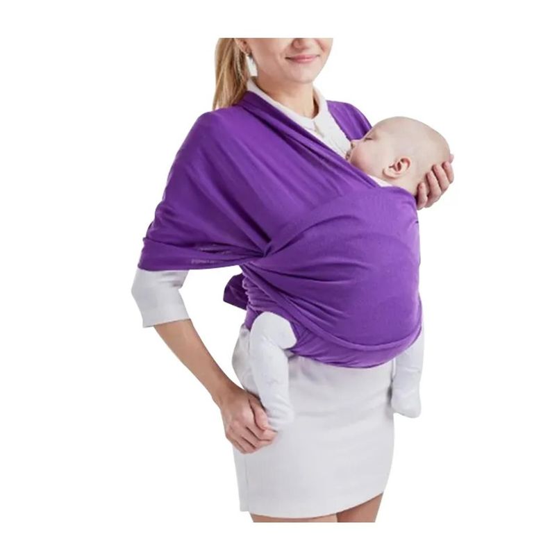Fular Semielastico Portabebe Morado-0