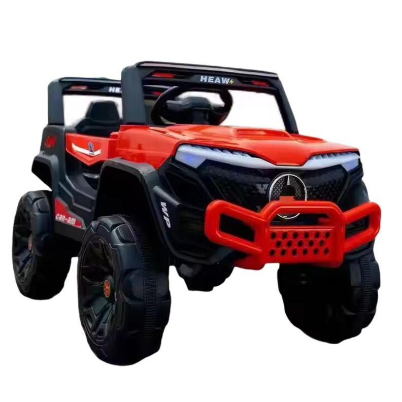 Auto Electrico Jeep Bateria Infantil Con Control 5688 Rojo-1