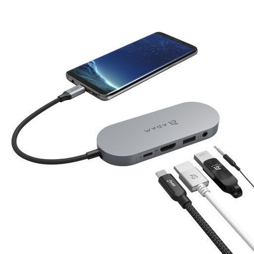 Adam Elements Casa Hub S Usb-c 5 En 1 - 240gb-1
