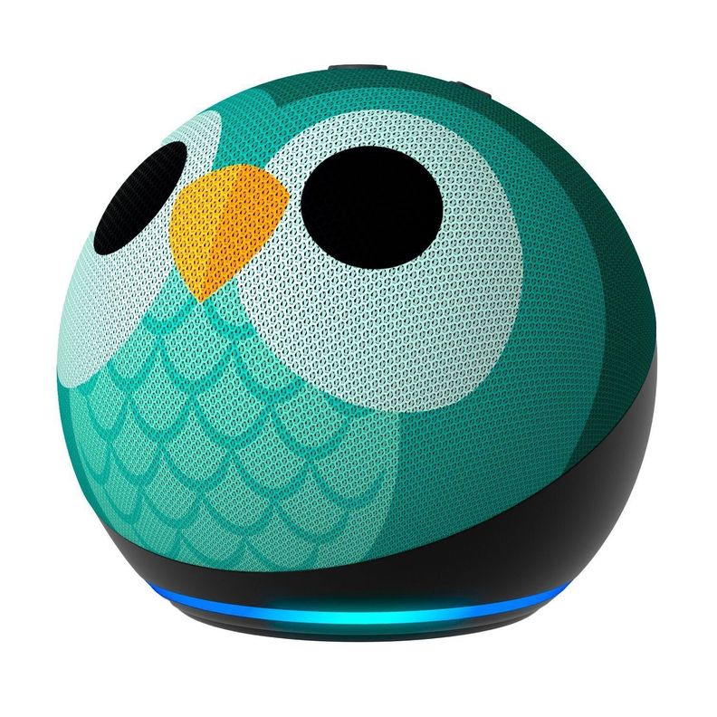 Amazon Echo Dot Kids 5ta Gen Con Alexa - Buho-0
