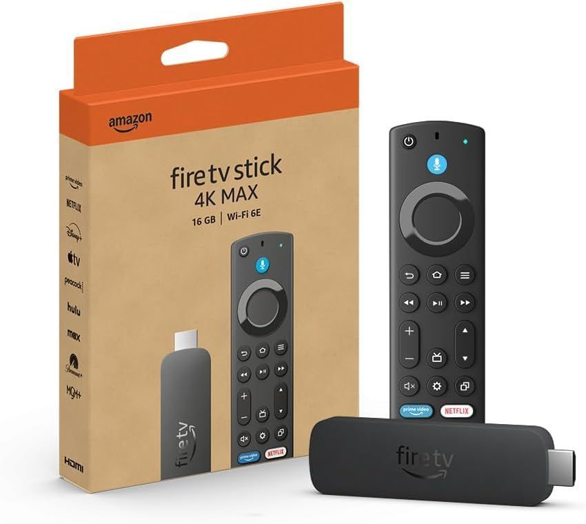AMAZON FIRE TV STICK 4K MAX COMPATIBLE CON WI-FI 6E-0