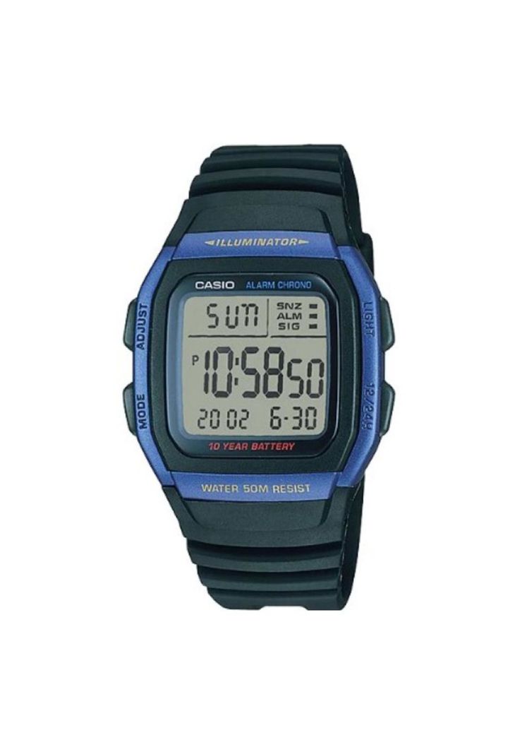 Reloj W-96h-2av Hombre Digital Resina-0