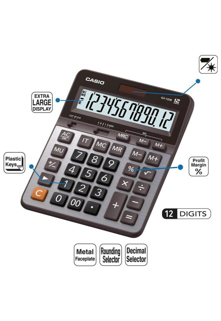 Calculadora Mx-120b Escritorio-1