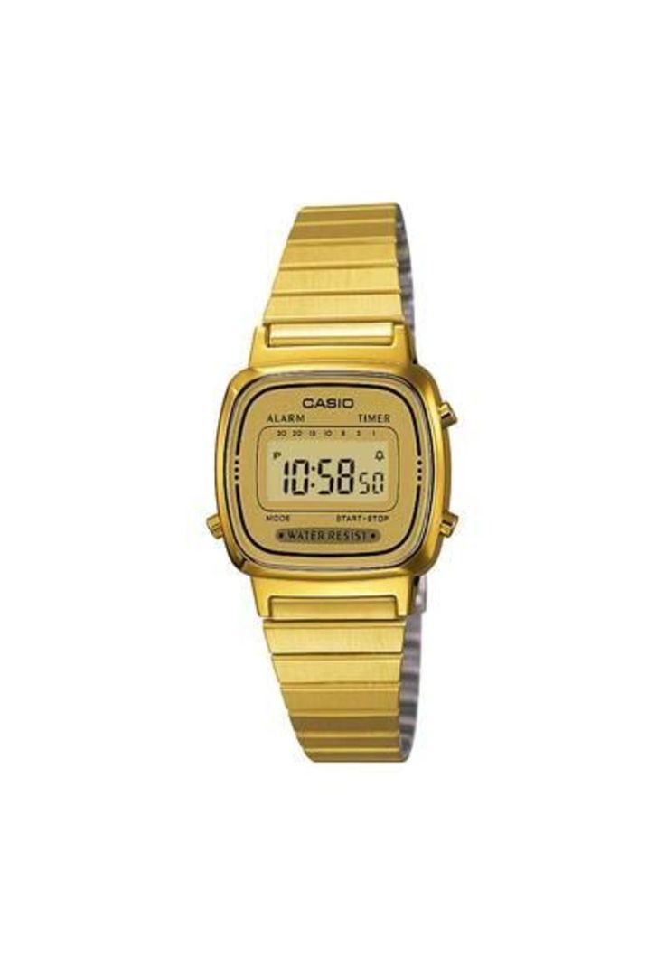 Reloj La-670wga-9 Vintage Digital Metal-0