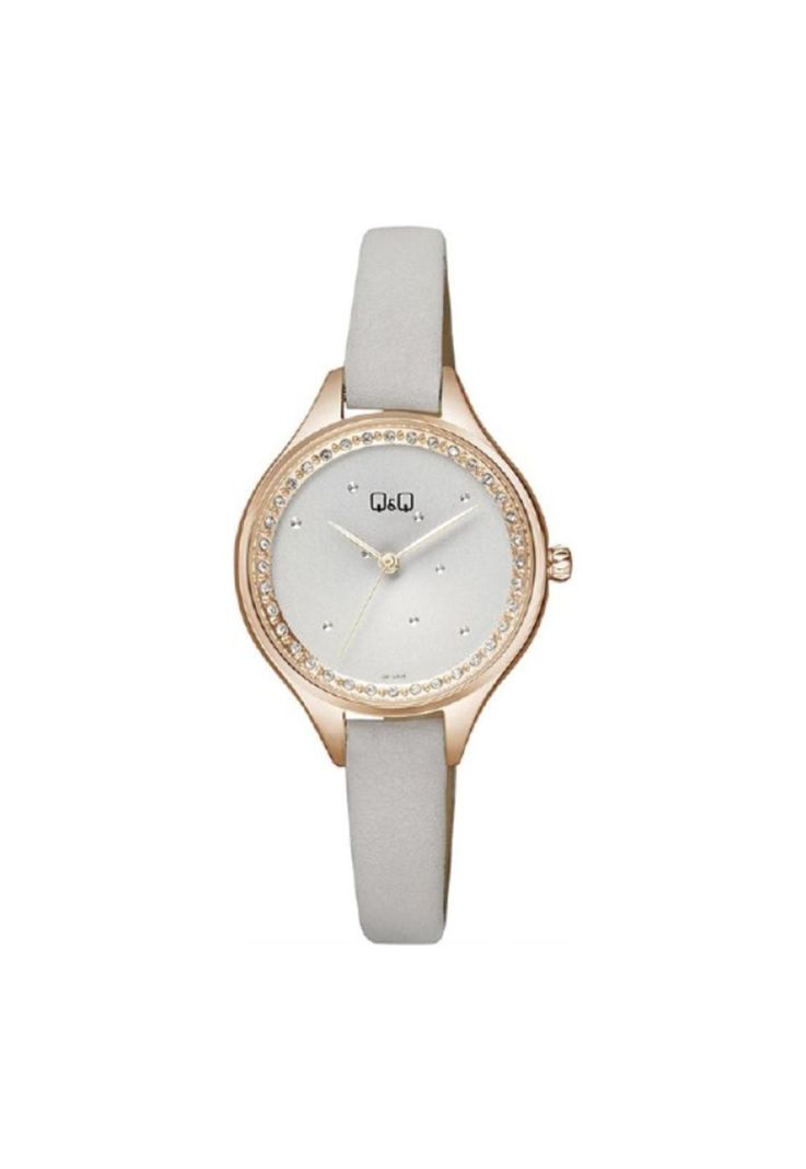 Reloj Qb73j101y Mujer Analogo Cuero-0