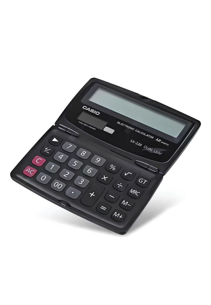 Calculadora Sx-220 De Bolsillo-1