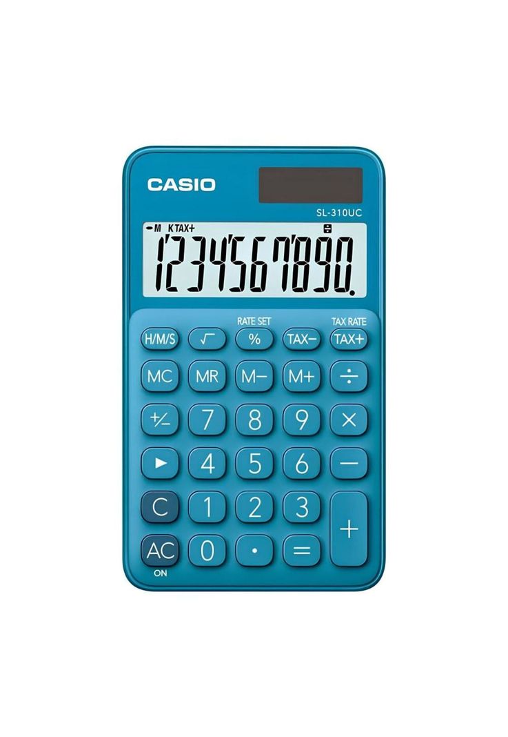 Calculadora Sl-310uc-Bu De Bolsillo-0