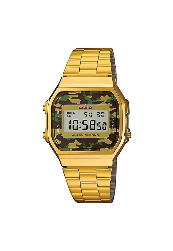 Reloj A-168wegc-3 Vintage Digital Metal-0