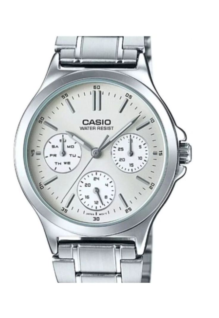 Reloj Mtp-V300d-7a Hombre Analogo Metal-4