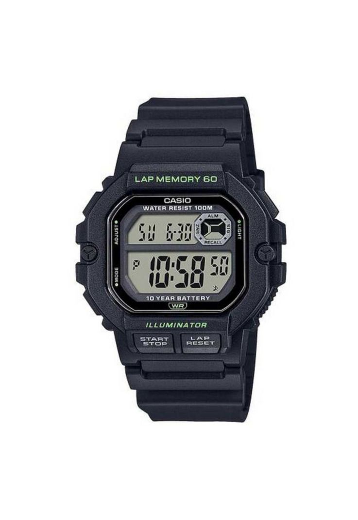 Reloj Ws-1400h-1av Hombre Digital Resina-0