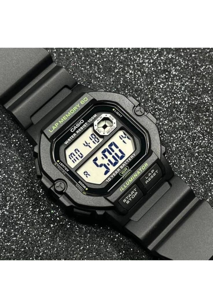 Reloj Ws-1400h-1av Hombre Digital Resina-2