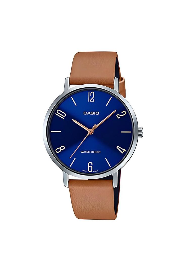 Reloj Ltp-Vt01l-2b2 Mujer Analogo Cuero-0