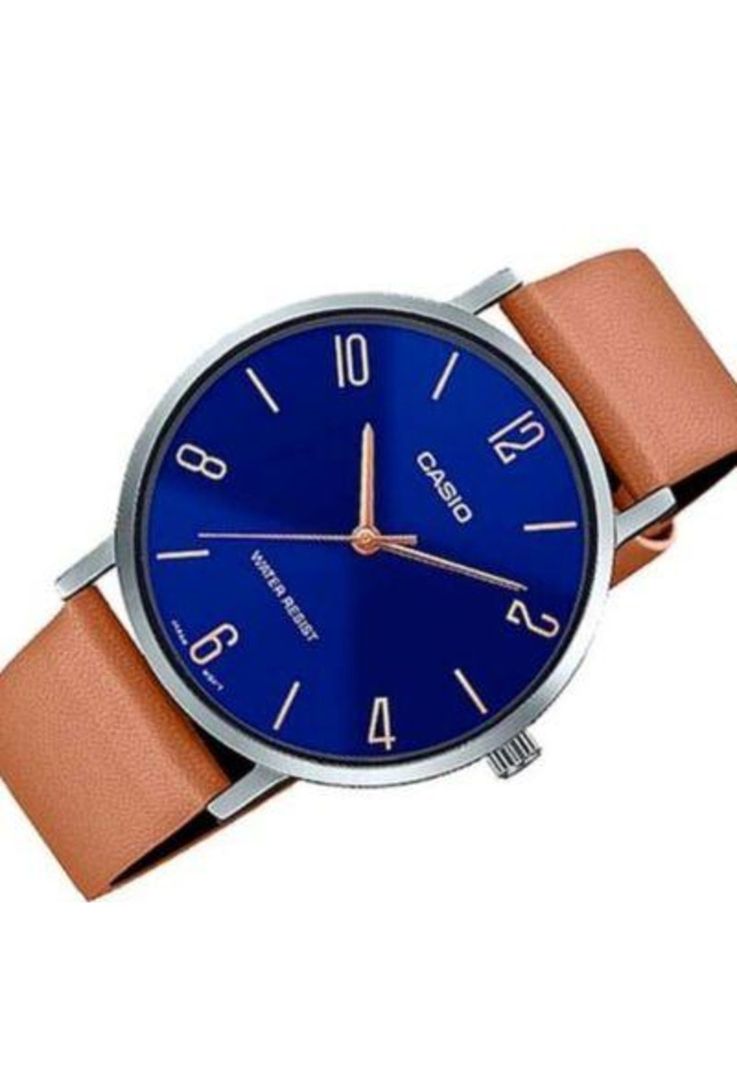 Reloj Ltp-Vt01l-2b2 Mujer Analogo Cuero-2