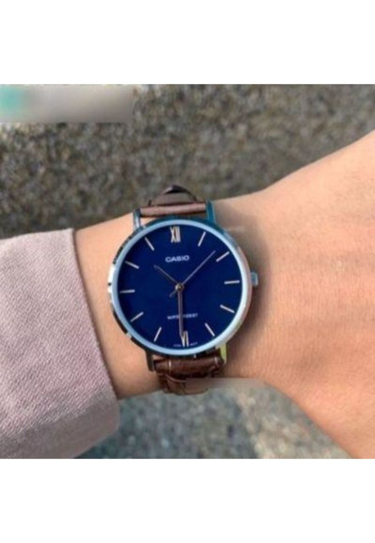 Reloj Ltp-Vt01l-2b2 Mujer Analogo Cuero-5