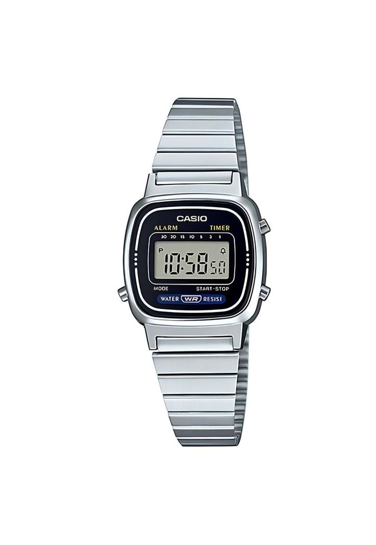 Reloj La-670wa-1 Vintage Digital Metal-0