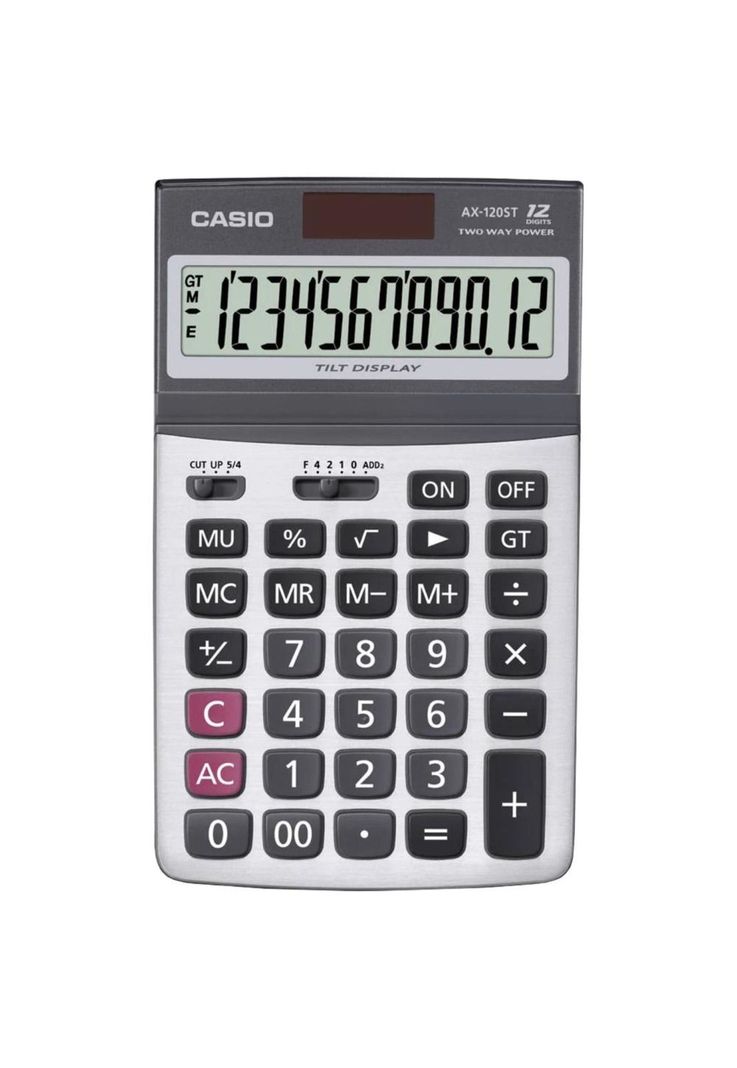 Calculadora Ax-120st Escritorio-0