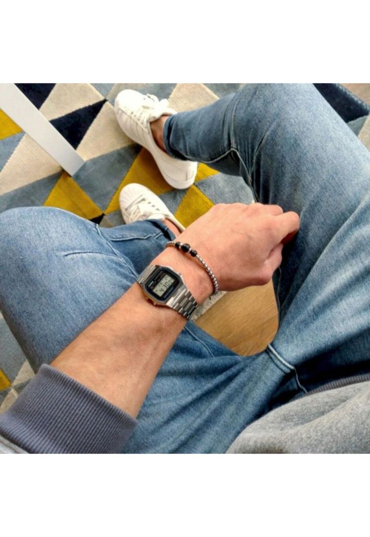 Reloj A-159wa-1 Vintage Digital Metal-3
