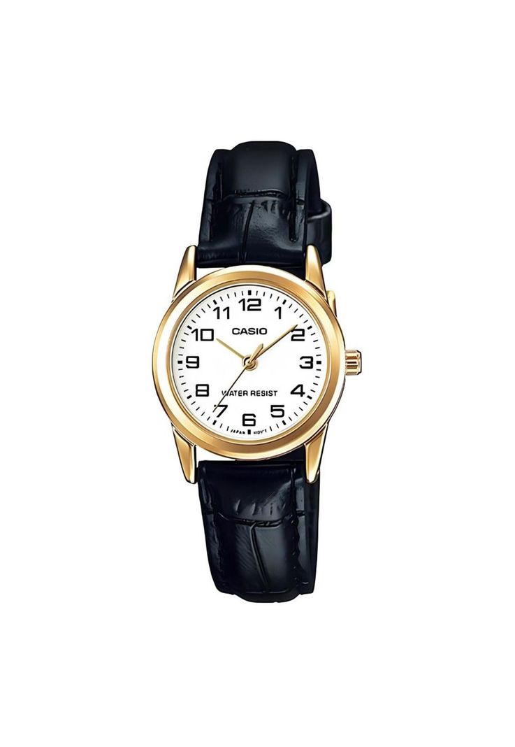 Reloj Ltp-V001gl-7b Mujer Analogo Cuero-0