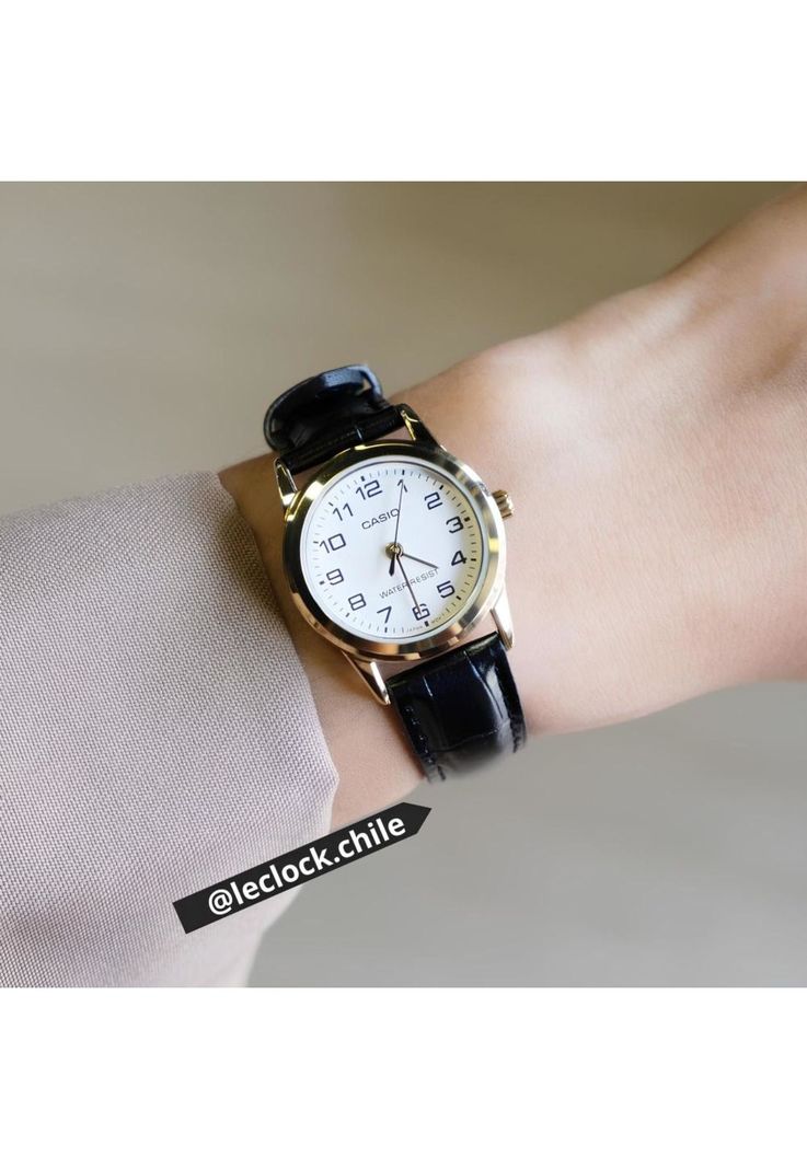 Reloj Ltp-V001gl-7b Mujer Analogo Cuero-2
