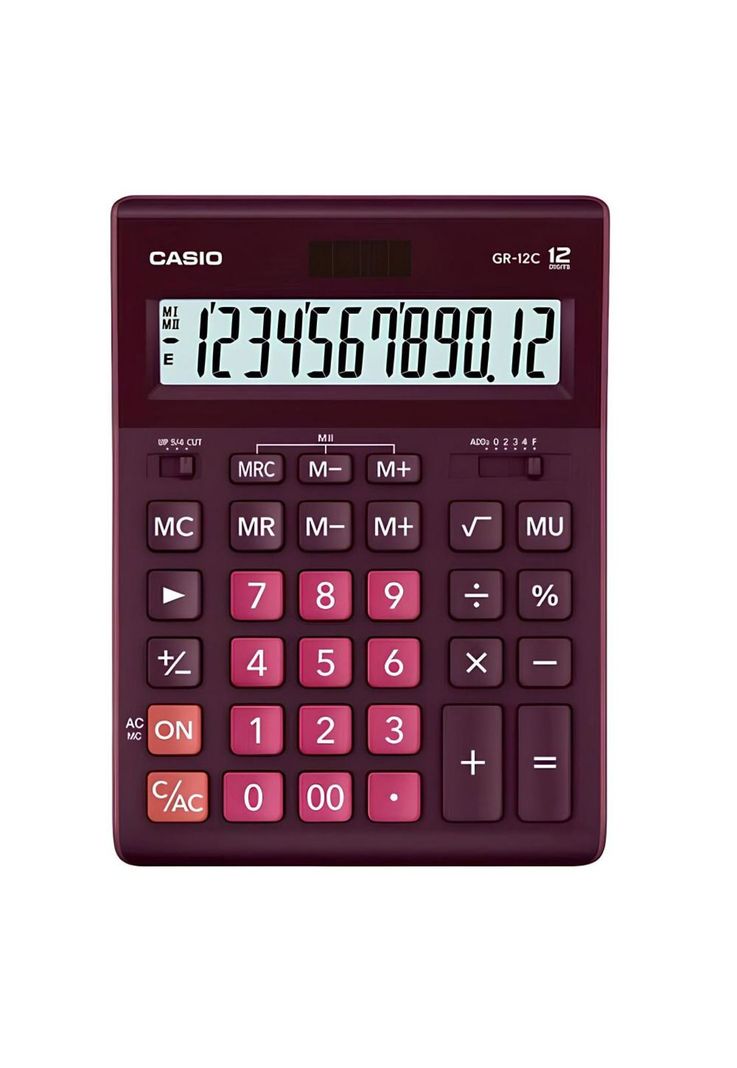 Calculadora Gr-12c-Wr Escritorio-0