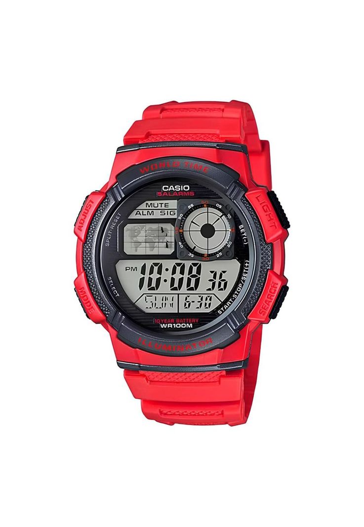 Reloj Ae-1000w-4av Hombre Digital Resina-0