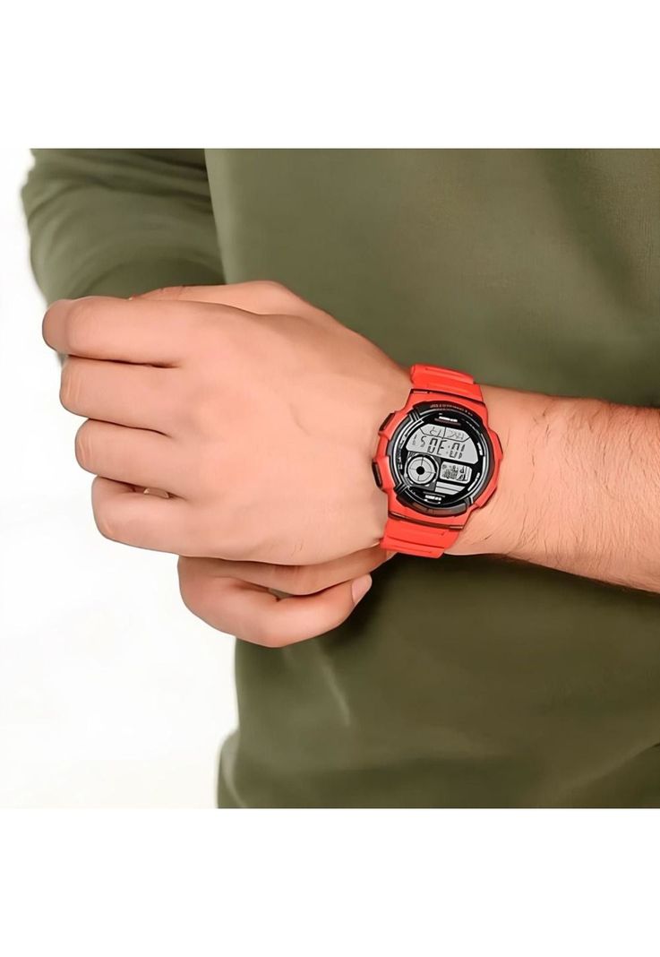 Reloj Ae-1000w-4av Hombre Digital Resina-2