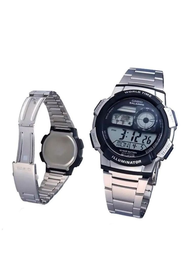 Reloj Ae-1000wd-1av Hombre Digital Metal-2