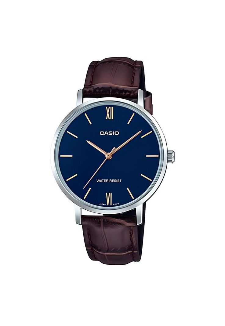 Reloj Ltp-Vt01l-2b Mujer Analogo Cuero-0