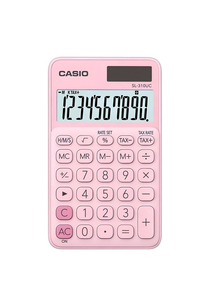Calculadora Sl-310uc-Pk De Bolsillo-0
