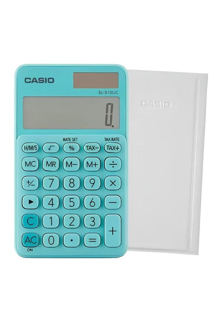 Calculadora Sl-310uc-Gn De Bolsillo-1