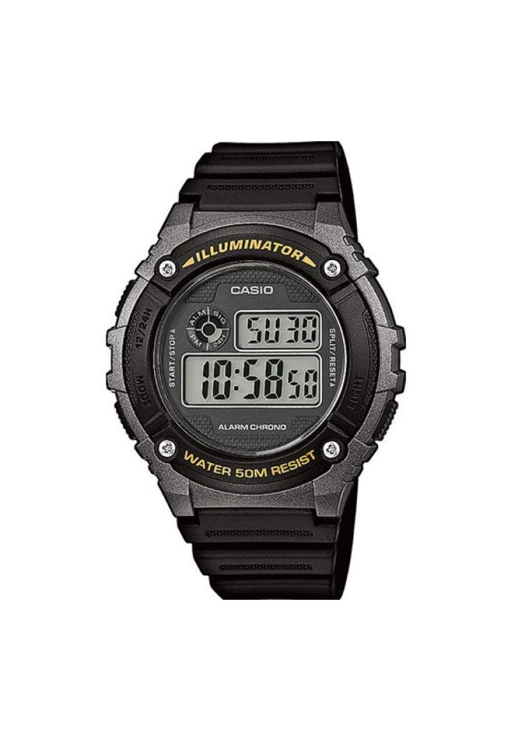 Reloj W-216h-1b Hombre Digital Resina-0