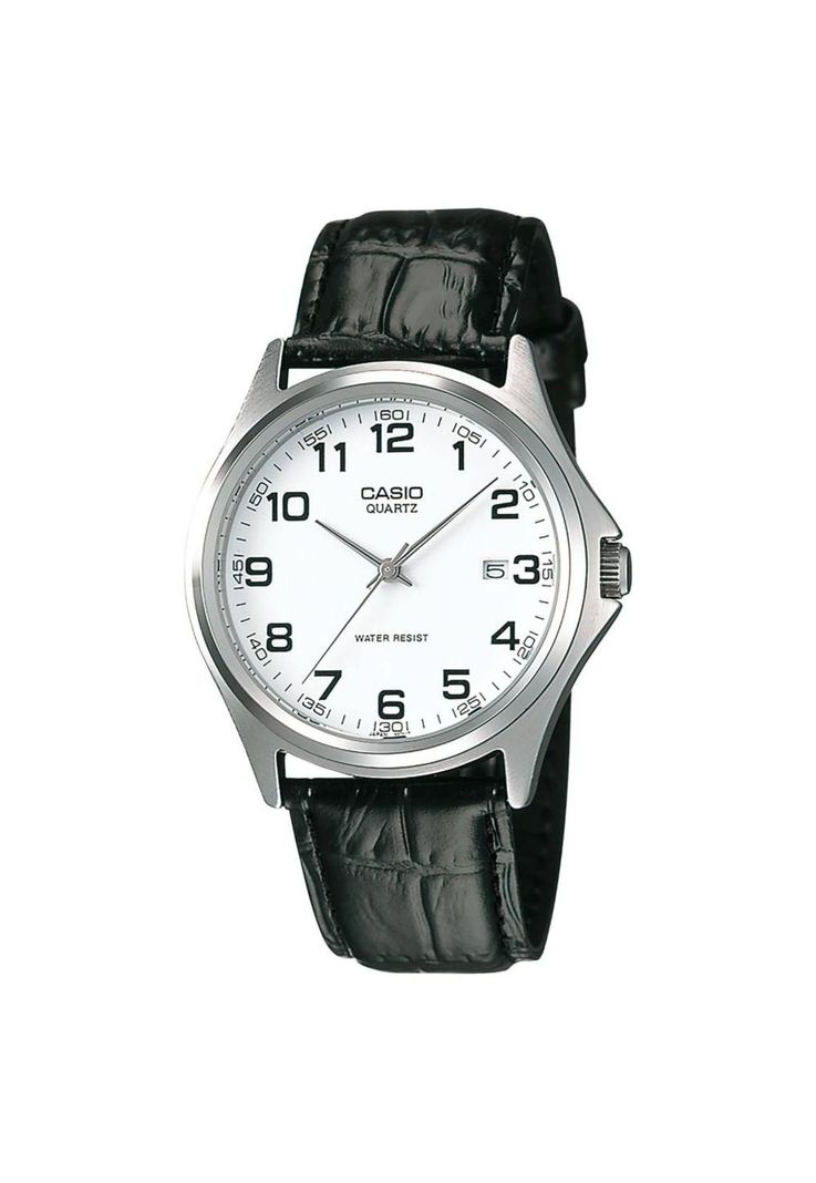 Reloj Mtp-1183e-7b Hombre Analogo Cuero-0