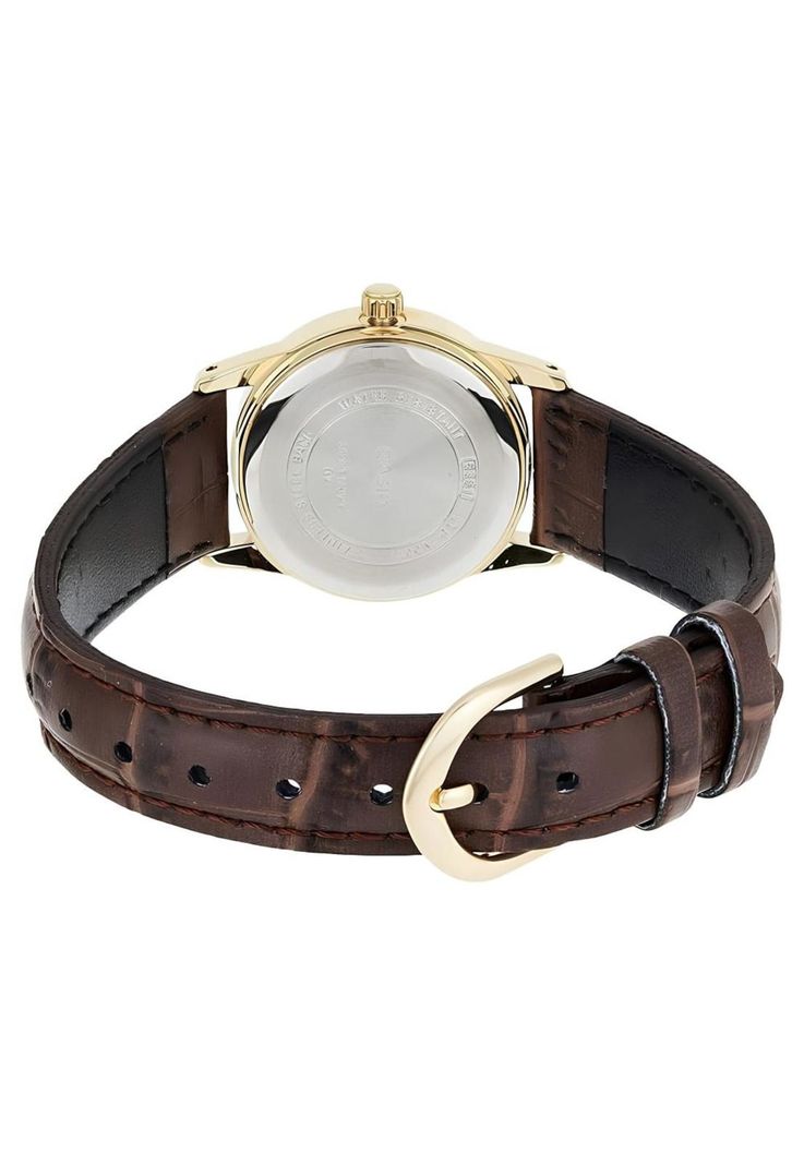 Reloj Ltp-V001gl-1b Mujer Analogo Cuero-1
