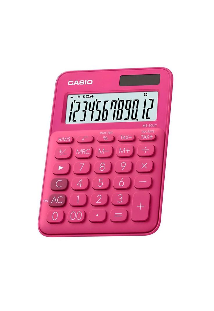 Calculadora Ms-20uc-Rd Escritorio-0