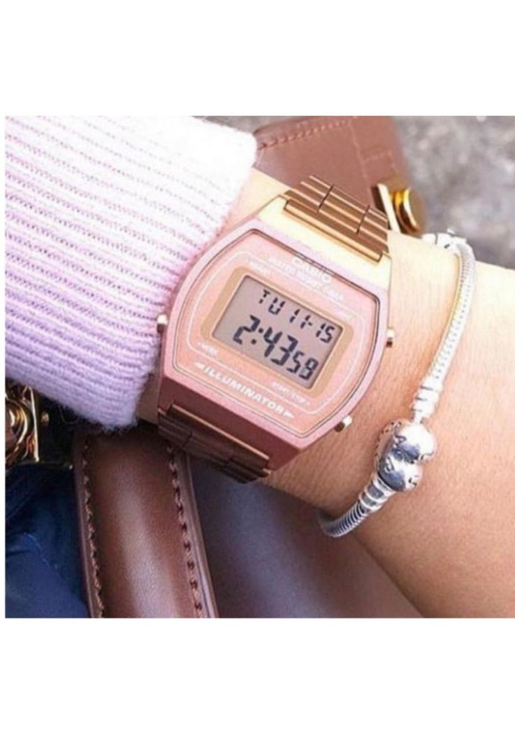 Reloj B-640wc-5a Vintage Digital Metal-2
