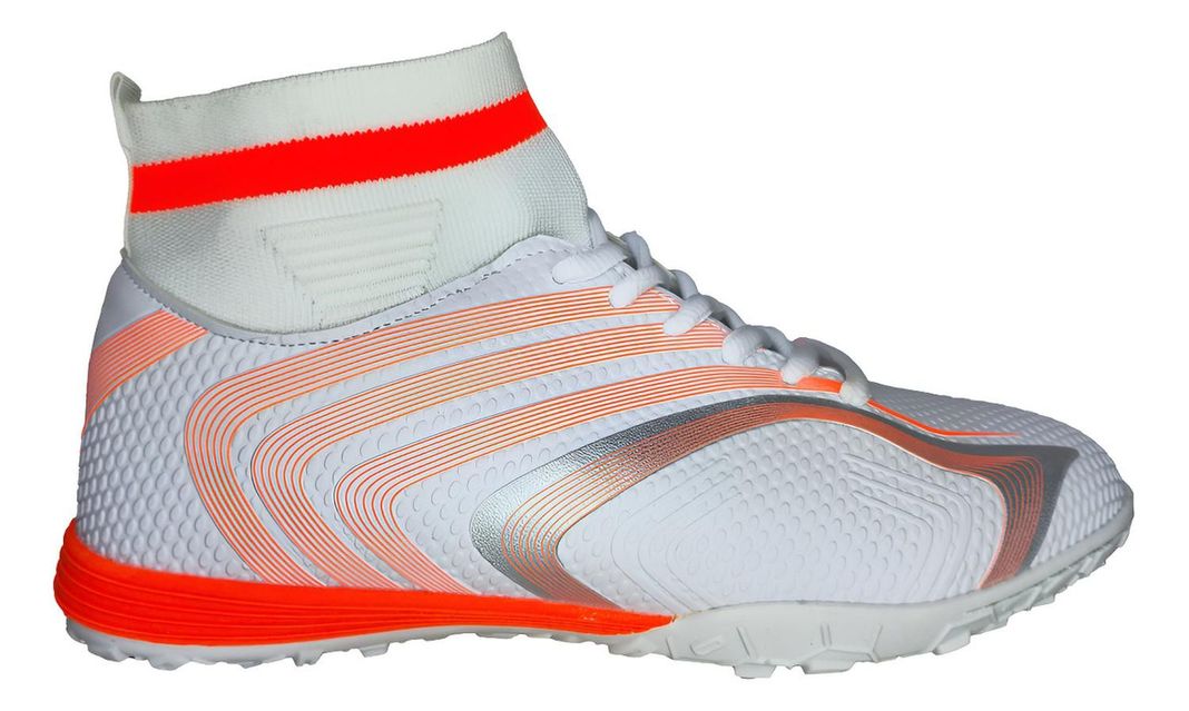 Zapatillas De Fútbol Sala Caña Alta Con Máximo Agarre 7633-0