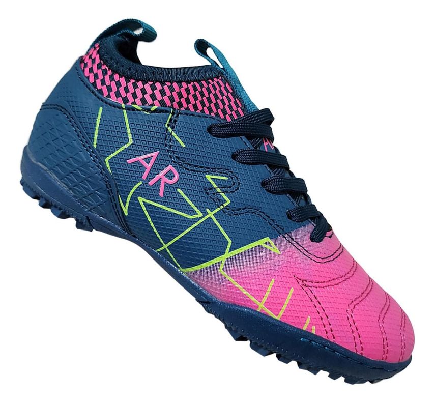 Zapatilla Baby Futbol Juvenil Niños Exotic Soccer Fucsia7498-0