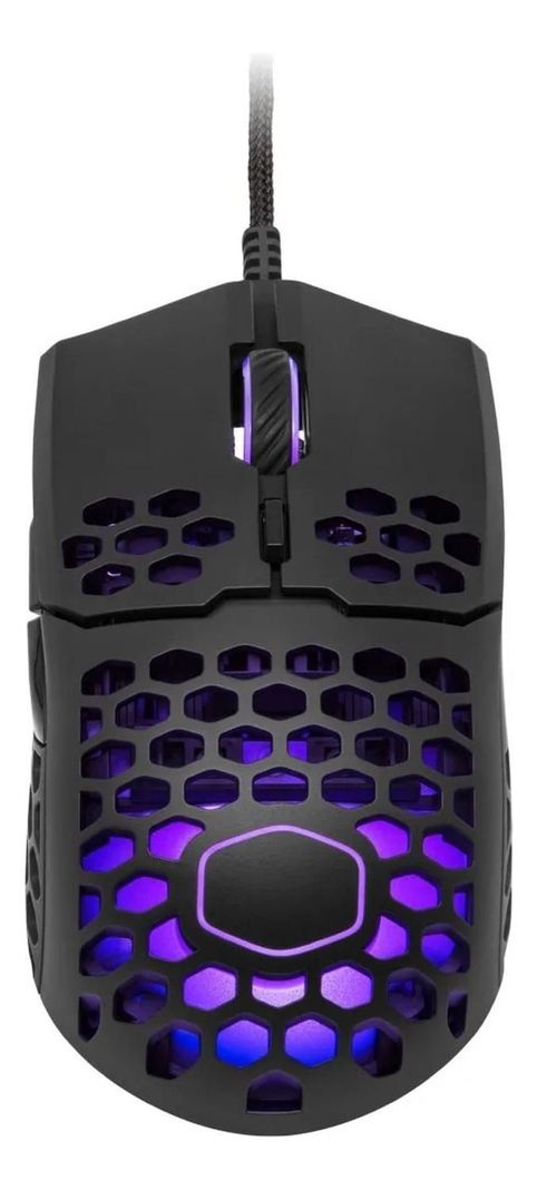 Mouse Gamer De Juego Cooler Master Mm711 Matte Black-0