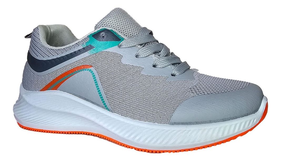 Zapatillas Deportivas Ligeras Y Antideslizantes Gris 7607-2