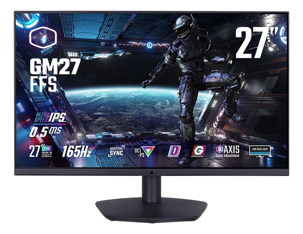 Monitor Gamer Cooler Master Gm27-ffs Hdmi/dp 165 Hz G-sync-0