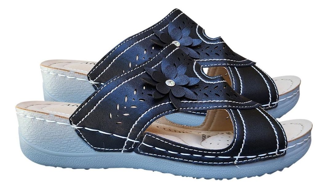 Sandalia De Mujer Ortopédicas Comodas Modelo Clasico 7484-3
