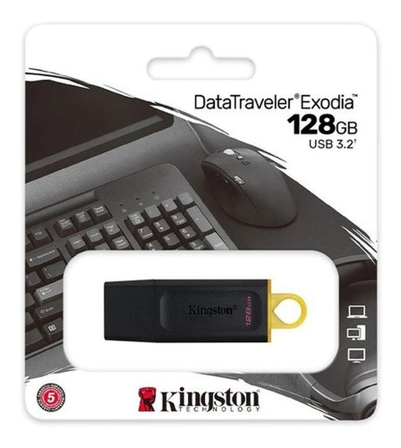 Pendrive Kingston Ultra Velocidad Exodia 128gb Usb 3.2 Flex-1