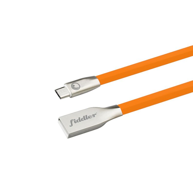 Cable Micro Usb A Usb 2.0a Fiddler Naranjo-0