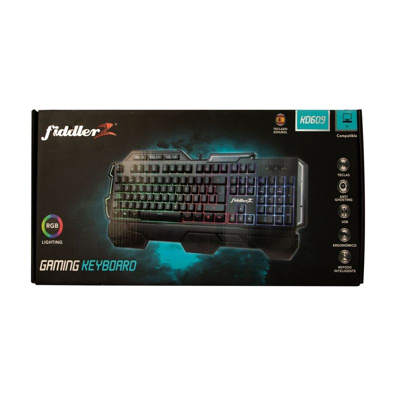 Teclado Gamer Retroiluminado Fiddler Z-4
