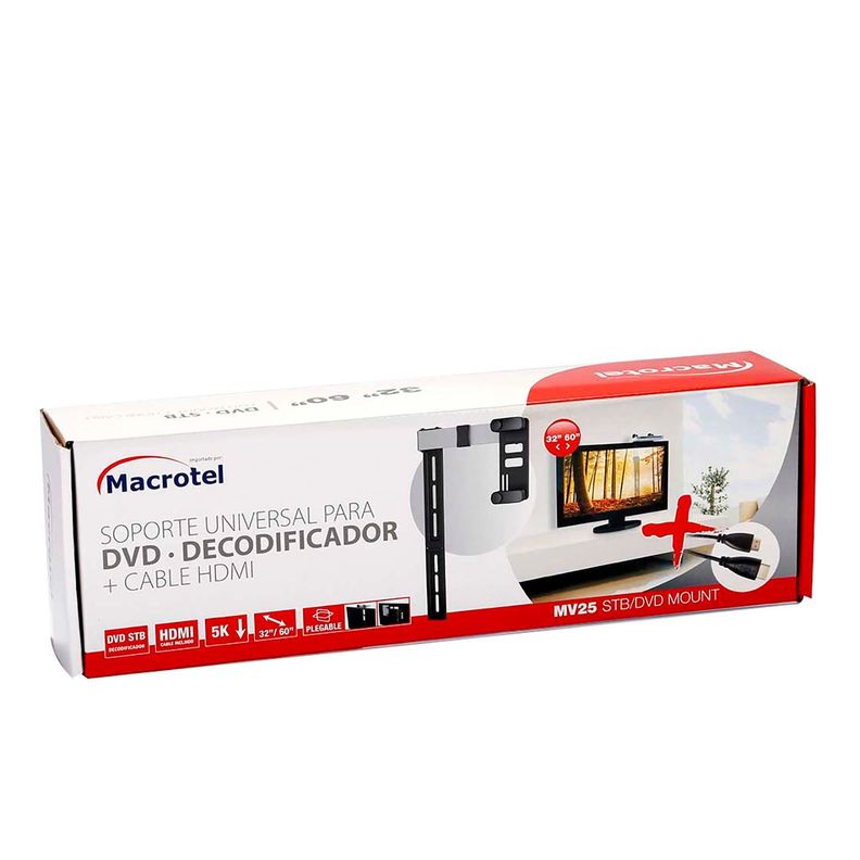 Soporte para dvd o decodificador + cable HDMI-2